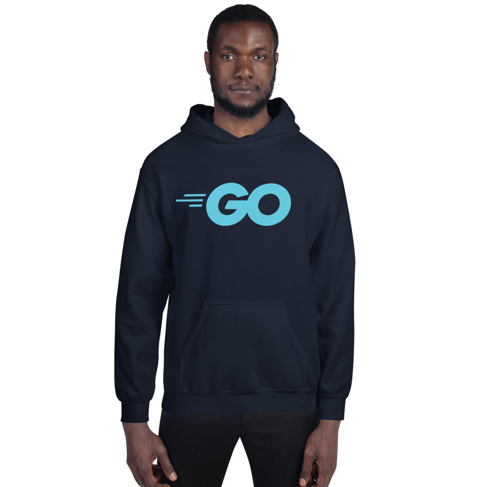 Golang Full Logo Hoodie