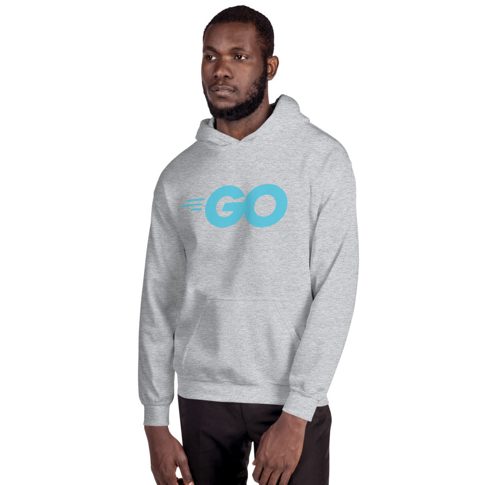 Golang Full Logo Hoodie