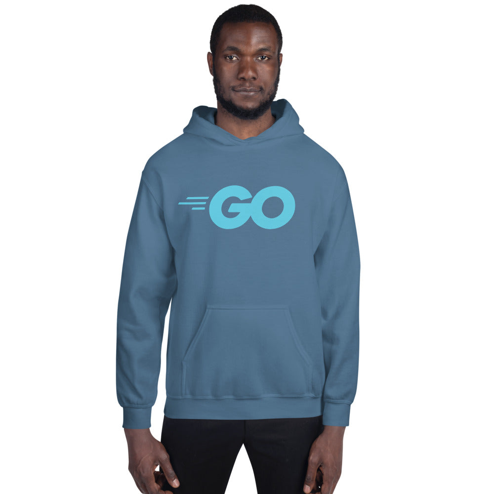 Golang Full Logo Hoodie