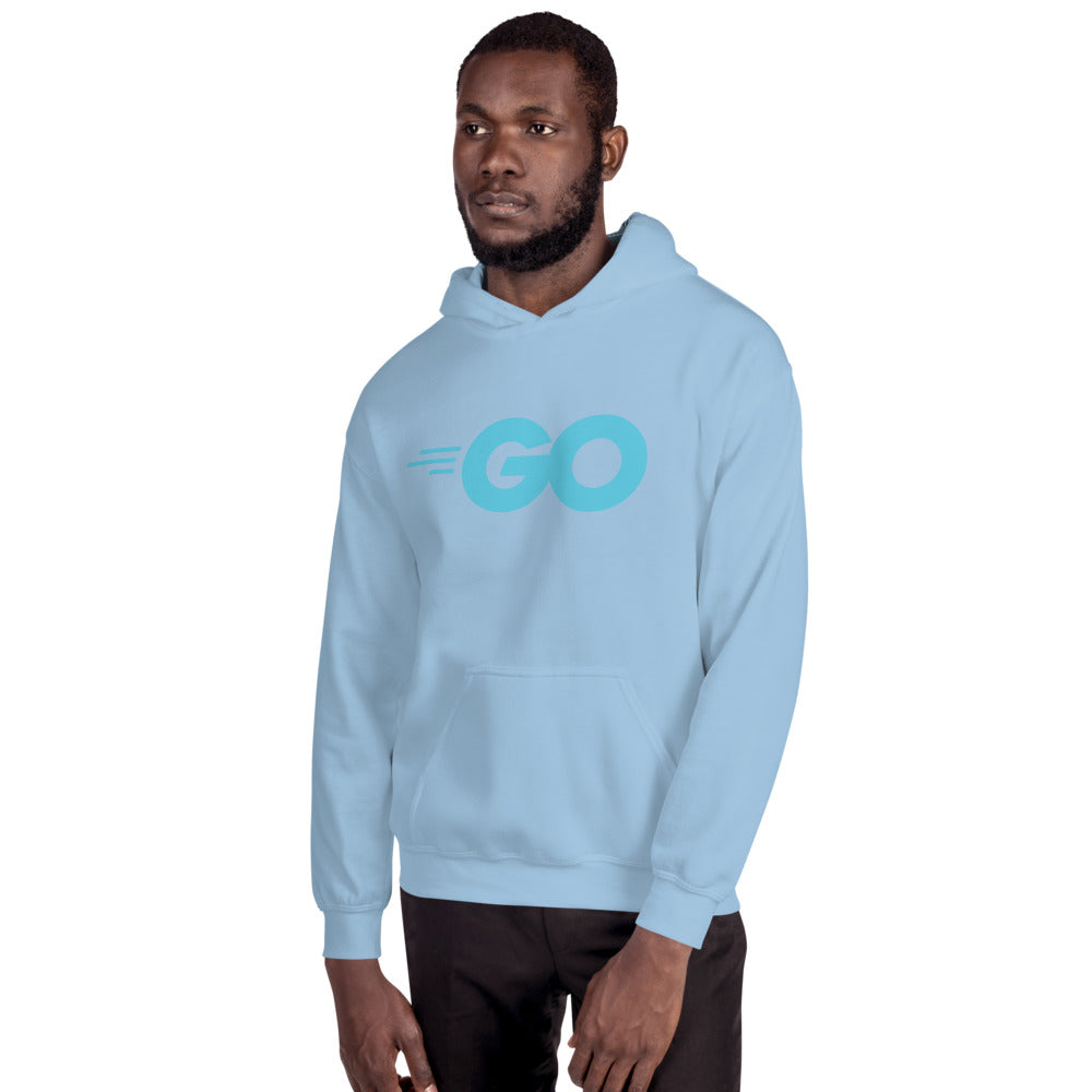 Golang Full Logo Hoodie