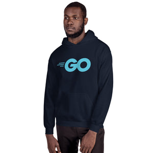 Golang Full Logo Hoodie