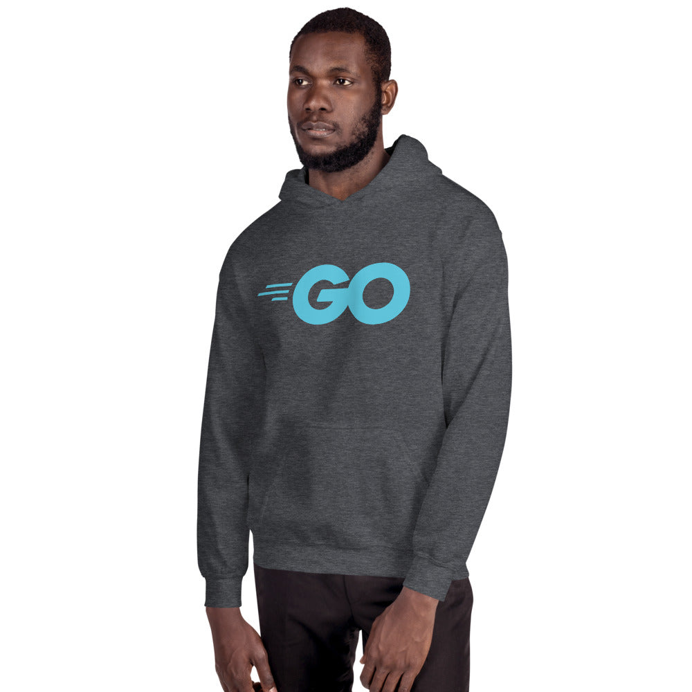 Golang Full Logo Hoodie