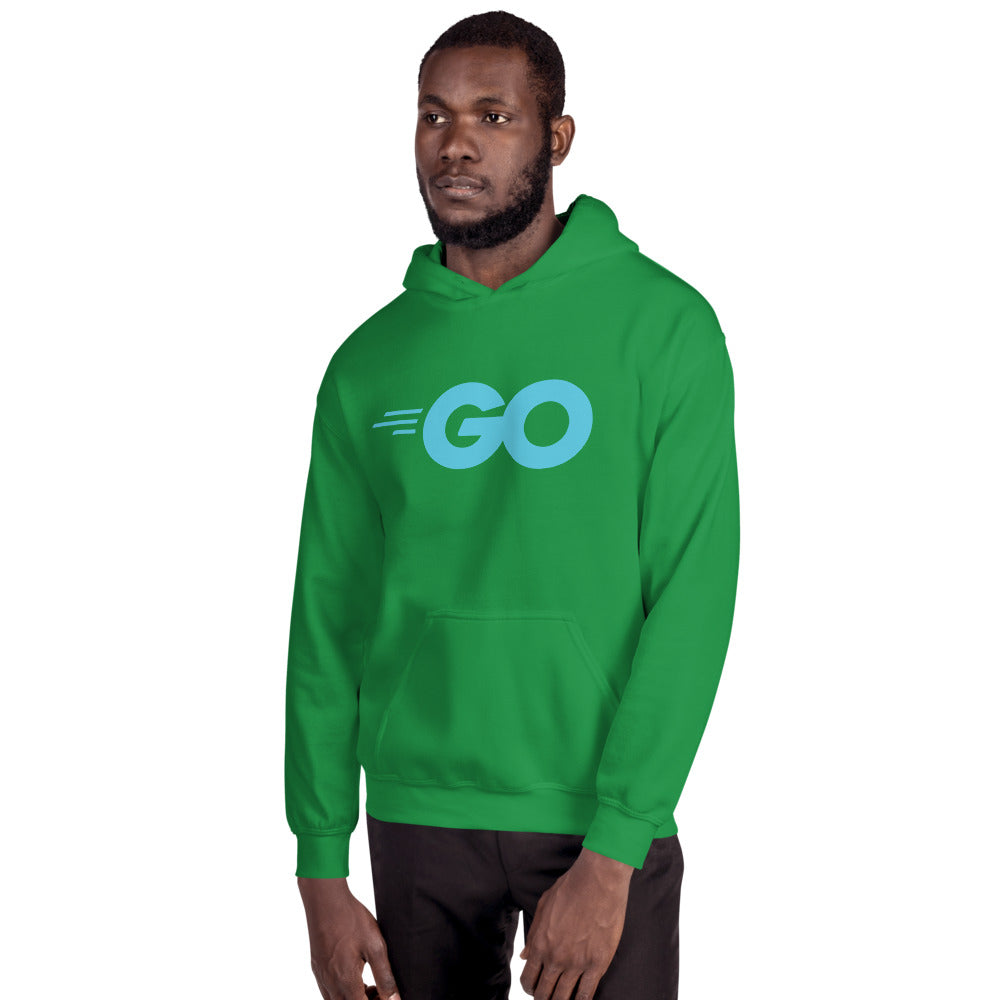 Golang Full Logo Hoodie